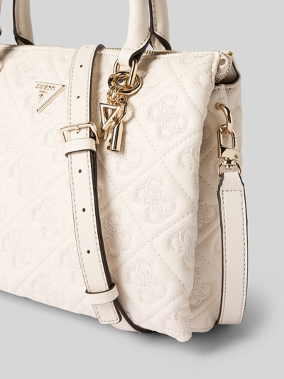 Guess Torebka z pikowaniem model ‘ADELASIA’ Écru 3