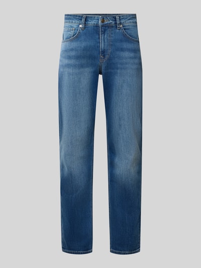 Pepe Jeans Straight Fit Jeans aus Baumwoll-Mix Modell 'Cash' Jeansblau 1