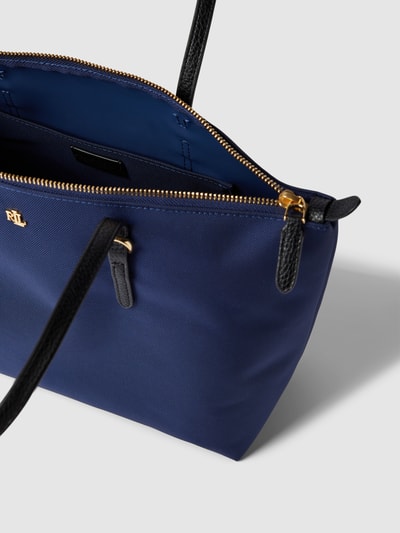 Lauren Ralph Lauren Torba tote z aplikacją z logo model ‘KEATON’ Ciemnoniebieski 5