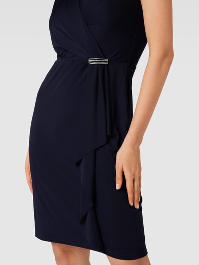 Lauren Dresses Cocktailkleid mit V-Ausschnitt Modell 'RYLAN' Marine 3