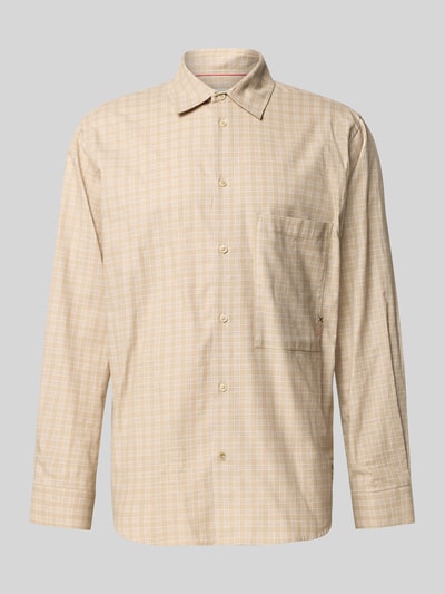 Scotch & Soda Relaxed Fit Freizeithemd mit Kentkragen Camel 2