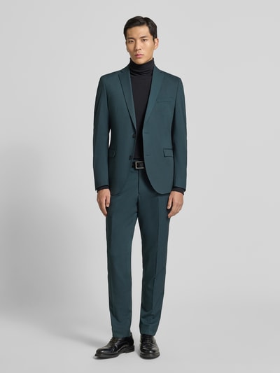 s.Oliver BLACK LABEL Slim Fit Anzugsakko mit Viskose-Anteil  Dunkelgruen 1