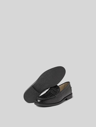 Duke & Dexter Loafer mit strukturierter Sohle Black 5