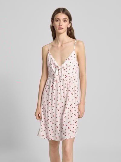 Only A-Linie Minikleid aus reiner Viskose Modell 'NOVA LIFE' Offwhite 4