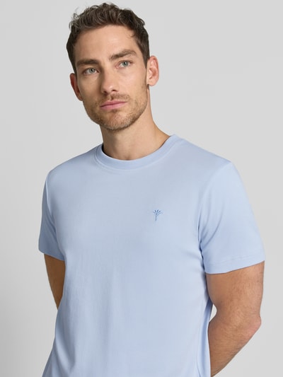JOOP! COLLECTION T-Shirt mit Logo-Stitching Modell 'Priamo' Hellblau 3