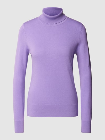 Montego Gebreide pullover met opstaande kraag Violet - 2