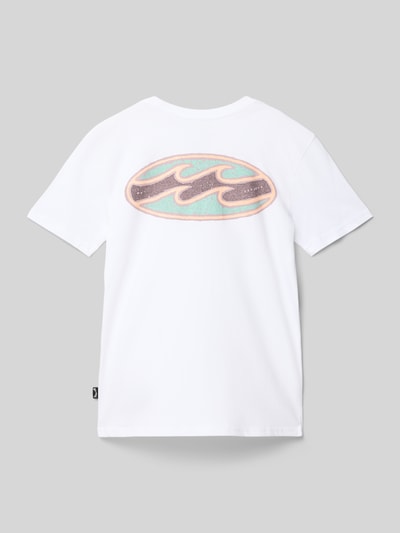 Billabong T-Shirt mit Rundhalsausschnitt Modell 'CRAYON WAVE' Weiss 3