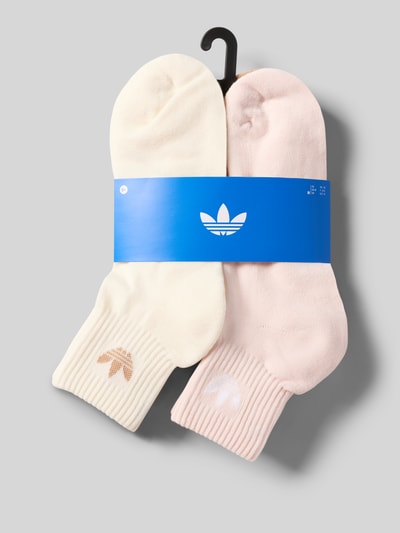 Produktfoto, Socken mit Logo im 6er-Pack von adidas Originals aus Baumwoll-Mix mit Stretch-Anteil, körpernahe Passform, pastellfarben