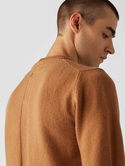 Rick Owens Pullover aus Kaschmir-Mix Hellbraun 3