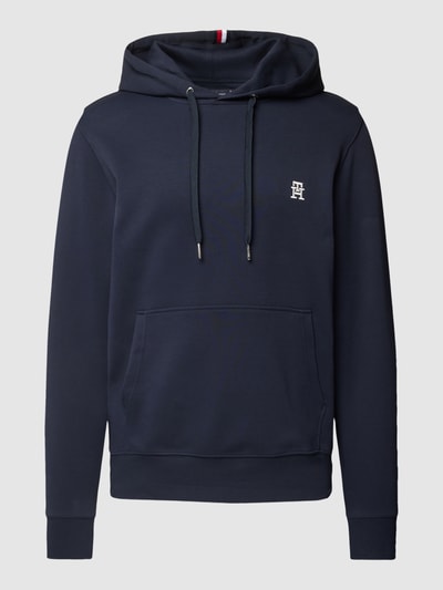 Tommy Hilfiger Hoodie mit Label-Stitching Modell 'MONOGRAM' Marine 2