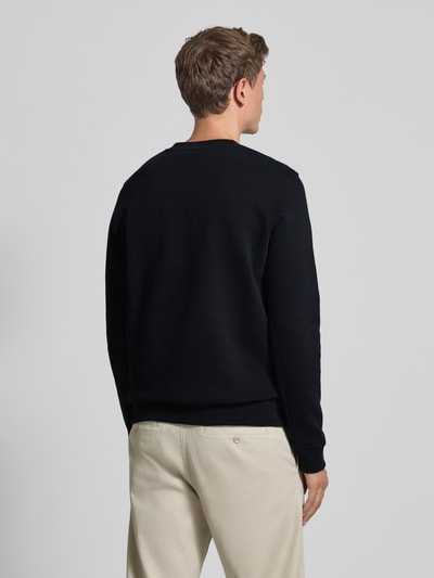 Armedangels Regular Fit Sweatshirt aus reiner Baumwolle Modell 'BAARO FLEECE' Black 5