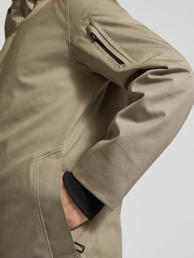 G-LAB Jas met verborgen ritssluiting model 'Globe Evo' Lichtgrijs - 3