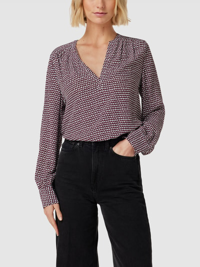 Tommy Hilfiger Blouse met all-over motief Wit - 4