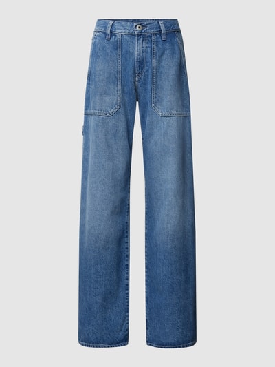 G-Star Raw Boyfriend Jeans mit Ziernähten Modell 'Judee' Jeansblau 2