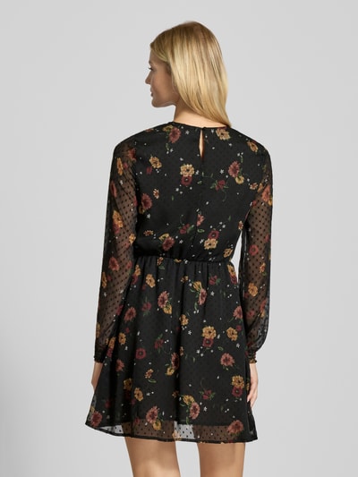 ONLY Getailleerde vrijetijdskleding met all-over motief, model 'ELIZA LIFE' Zwart - 5