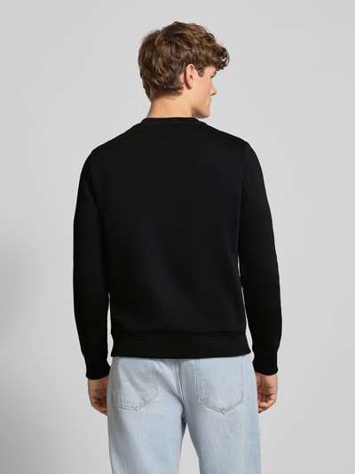 Pepe Jeans Regular fit sweatshirt van katoenmix, model 'GRIFFIN' Zwart - 5