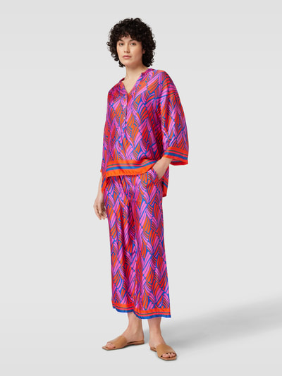 tonno & panna Bluzka z rękawami kimono model ‘Rieketon’ Pomarańczowy 1