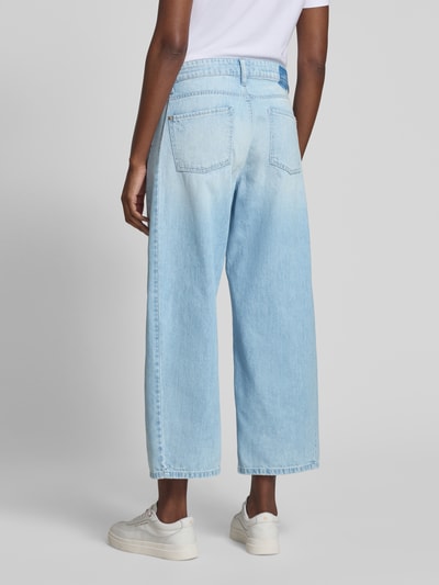 CAMBIO Baggy Fit Jeans mit verkürztem Schnitt Modell 'ORIA' Bleu 5
