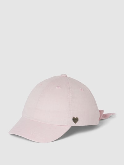 Barts Cap aus Baumwolle mit Label-Detail Modell 'Flamingo' Hellrosa 1