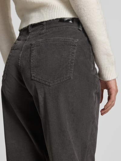 Brax Spodnie sztruksowe z 5 kieszeniami model ‘MILEY’ Ciemnoszary 3