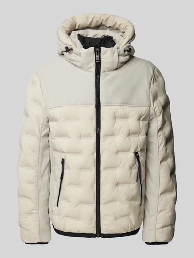 Tom Tailor Hybrid Jacke mit abnehmbarer Kapuze  Offwhite 1