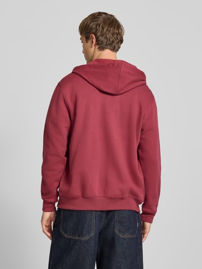 GAP Sweatjacke mit Logo und Känguru-Tasche Dunkelrot 5