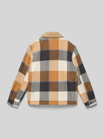 Quiksilver Jack met ritssluiting Cognac - 3