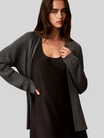 Calvin Klein Womenswear Strickjacke mit Bindegürtel Mittelbraun 6