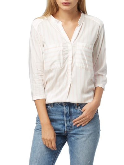 Vero Moda Blusenshirt mit Streifenmuster Rose Melange 4