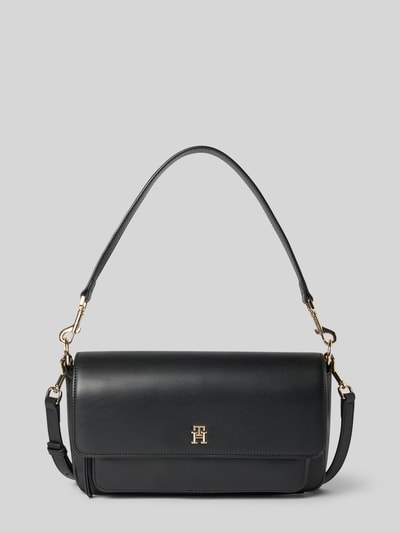 Tommy Hilfiger Handtas met labeldetails, model 'SOFT' Zwart - 2