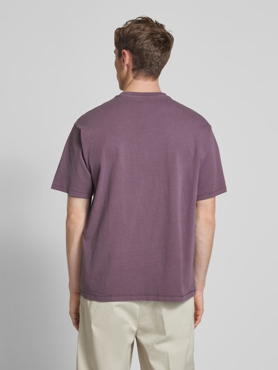 Levi's® T-Shirt mit Label-Stitching Pflaume 5
