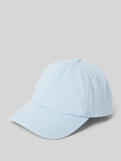 Marc O'Polo Basecap mit Label Stitching Hellblau 1