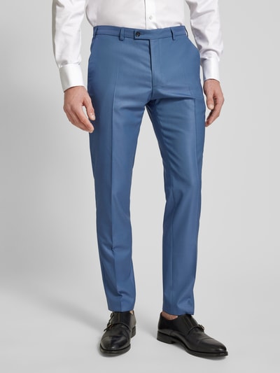 DIGEL Pantalon met persplooien, model 'Franco' Koningsblauw - 4