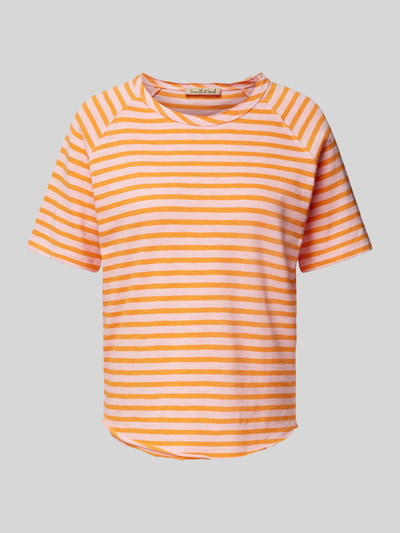 Smith and Soul T-Shirt mit Rundhalsausschnitt Orange 2