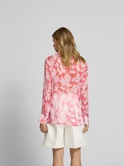 Victoria Beckham Seidenbluse aus reiner Seide Rot 5