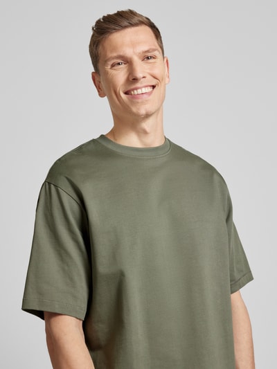 Only & Sons Oversized T-Shirt mit Rundhalsausschnitt Modell 'MILLENIUM' Dunkelgrau 3