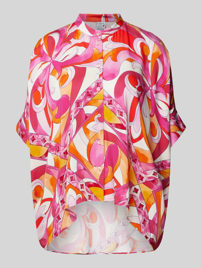 Emily Van den Bergh Bluse mit Allover-Print Pink 2