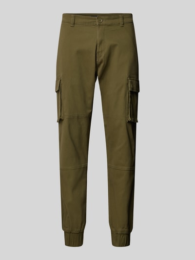 Only & Sons Cargohose mit elastischem Beinabschluss Modell 'CANS STAGE' Khaki 1