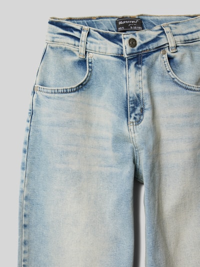 Blue Effect Jeans mit Label-Detail Hellblau 2