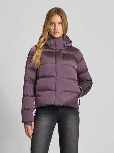 COLUMBIA Kurtka puchowa o kroju regular fit z kapturem model ‘Amaze’ Fioletowy 4