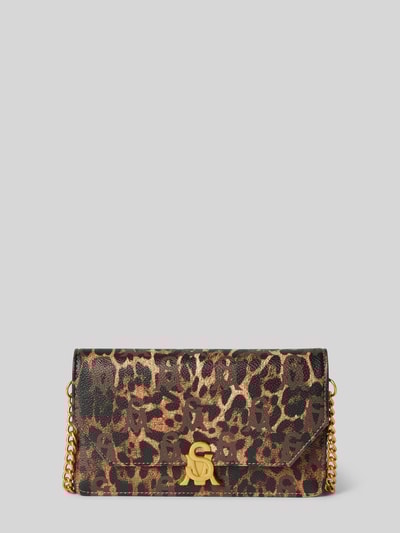 Steve Madden Handtasche mit Label-Applikation Modell 'BNOREEN' Mittelbraun 2