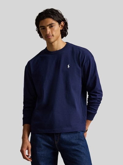 Polo Ralph Lauren relaxed fit shirt met lange mouwen van puur katoen Marineblauw - 4