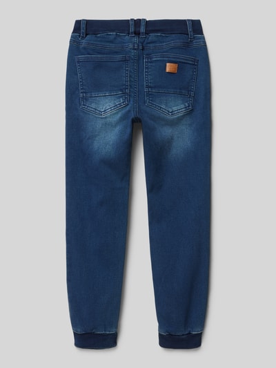 Name It Baggy Fit Jeans mit elastischen Abschlüssen Modell 'BEN' Dunkelblau 3