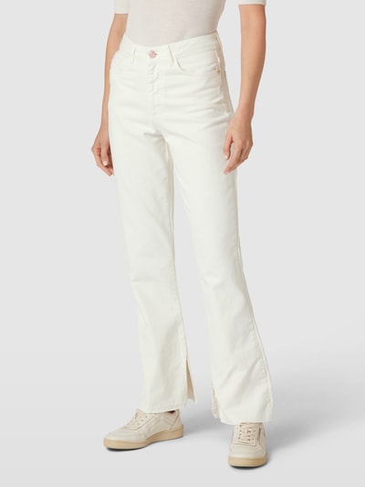 FABIENNE CHAPOT Jeans met labeldetail, model 'Pleunie' Offwhite - 4