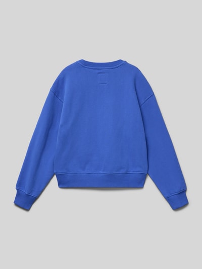 Garcia Sweatshirt mit gerippten Abschlüssen Royal 3