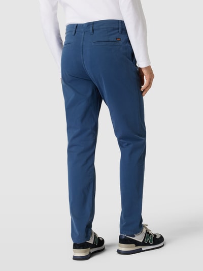 BOSS Orange Tapered Fit Chino mit Gesäßtaschen Rauchblau 5