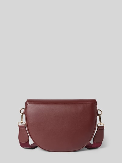 VALENTINO BAGS Handtasche mit Label-Detail Bordeaux 3