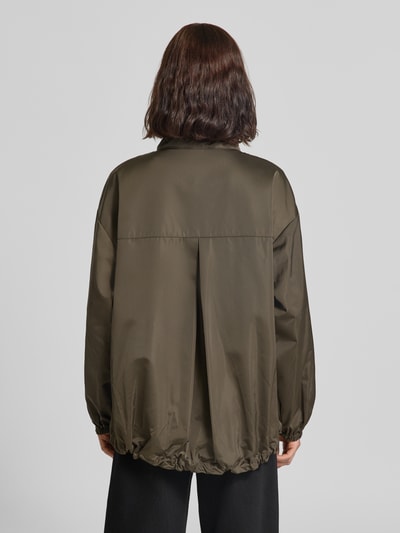 Marc O'Polo Regular Fit Blouson mit geknöpften Seitenschlitzen Mittelbraun 5