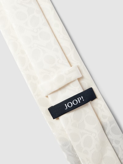 JOOP! Collection Krawatte mit Allover-Muster Offwhite 3