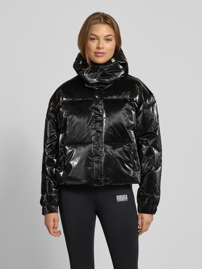 EA7 Emporio Armani Bomberjack met capuchon Zwart - 4